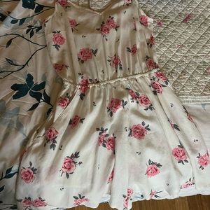 Pink rose romper from H&M size 6